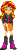 Size: 80x212 | Tagged: safe, artist:sunrisesurprise, imported from derpibooru, sunset shimmer, equestria girls, equestria girls (movie), animated, facepalm, female, pixel art, simple background, solo, transparent background