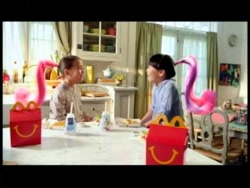 Size: 480x360 | Tagged: safe, imported from derpibooru, screencap, human, commercial, irl, irl human, mcdonald's, photo, target demographic