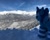 Size: 3736x3021 | Tagged: safe, artist:spacelight_unicorn, imported from derpibooru, oc, oc only, oc:spacelight, pony, unicorn, clothes, female, horn, irl, mare, mountain, photo, plushie, russia, scenery, snow, socks, solo, striped socks, unicorn oc, winter