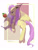 Size: 1124x1492 | Tagged: safe, alternate version, artist:minor理, imported from derpibooru, fluttershy, bat pony, pony, apple, bat ponified, female, flutterbat, food, mare, race swap, solo