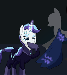 Size: 1613x1807 | Tagged: safe, artist:chedx, imported from derpibooru, rarity, pony, comic:the storm kingdom, my little pony: the movie, alternate universe, bad end, command 6, commander rarity, cropped, crystal of light