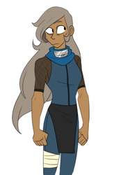 Size: 553x845 | Tagged: safe, artist:redxbacon, imported from derpibooru, oc, oc only, oc:parch well, human, female, humanized, humanized oc, naruto, solo
