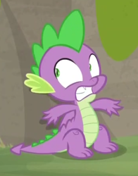 Size: 371x473 | Tagged: safe, imported from derpibooru, screencap, spike, dragon, the point of no return, claws, cropped, male, tail, toes, winged spike, wings