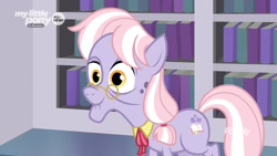 Size: 1920x1080 | Tagged: safe, imported from derpibooru, screencap, dusty pages, earth pony, pony, the point of no return, elderly, female, mare, pince-nez, solo