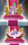 Size: 1032x1632 | Tagged: safe, editor:horsesplease, imported from derpibooru, part of a set, princess flurry heart, spike, dragon, pony, spoiler:s09, >:), claws, evil grin, king spike, male, s9 throne series, smiling, throne, winged spike, wings