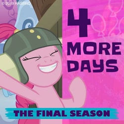Size: 720x720 | Tagged: safe, imported from derpibooru, pinkie pie, pony, season 9, discovery family, facebook, official, pinkie pie month