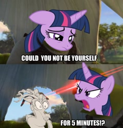 Size: 1184x1235 | Tagged: safe, artist:bondedbones, deleted from derpibooru, edit, imported from derpibooru, discord, twilight sparkle, meme, shitposting, shrek
