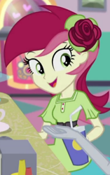 Size: 252x402 | Tagged: safe, imported from derpibooru, screencap, roseluck, equestria girls, equestria girls series, five stars, spoiler:eqg series (season 2), background human, cropped, female