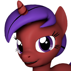 Size: 826x827 | Tagged: safe, artist:oc1024, derpibooru exclusive, imported from derpibooru, oc, oc:rose nucleus, pony, unicorn, 3d, female, mare, simple background, source filmmaker, transparent background