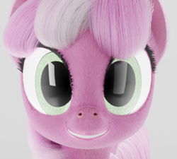 Size: 407x366 | Tagged: safe, artist:gabe2252, imported from derpibooru, cheerilee, pony, 3d, blender, blender cycles, cycles, uncanny valley