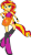 Size: 671x1192 | Tagged: safe, artist:xebck, imported from derpibooru, sunset shimmer, equestria girls, rainbow rocks, hand on hip, ponied up, solo, vector