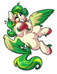 Size: 1774x2294 | Tagged: safe, artist:shyshyoctavia, imported from derpibooru, oc, oc only, oc:emi elunara, pegasus, pony, colored hooves, colored wings, female, mare, one eye closed, simple background, solo, transparent background, two toned wings, wink