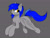 Size: 1280x960 | Tagged: safe, artist:llhopell, imported from derpibooru, oc, oc only, oc:hope(llhopell), pegasus, pony, male, simple background, smiley face, smiling, solo, stallion