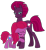 Size: 942x1015 | Tagged: safe, artist:徐詩珮, imported from derpibooru, fizzlepop berrytwist, tempest shadow, oc, oc only, oc:betty pop, pony, unicorn, my little pony: the movie, base used, broken horn, duo, duo female, eyes closed, female, horn, magical lesbian spawn, mare, mother and daughter, next generation, offspring, parent:glitter drops, parent:tempest shadow, parents:glittershadow, simple background, solo, transparent background