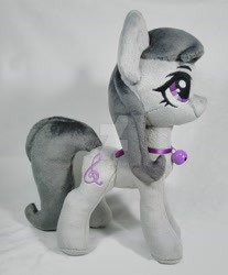 Size: 1280x1544 | Tagged: safe, artist:doctorkoda, imported from derpibooru, octavia melody, pony, deviantart watermark, irl, obtrusive watermark, photo, plushie, solo, watermark