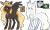 Size: 1920x1142 | Tagged: safe, artist:dusty-onyx, artist:dustyonyx, imported from derpibooru, oc, oc only, oc:moonflower, oc:sunflower (dusty-onyx), pegasus, pony, unicorn, female, glasses, hat, mare, simple background, transparent background