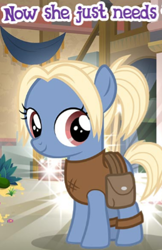 Size: 259x400 | Tagged: safe, imported from derpibooru, gentiana, pony, female, filly, gameloft, meme, solo, wow! glimmer