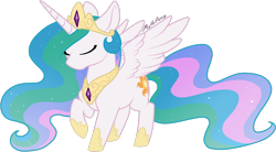 Size: 924x509 | Tagged: safe, artist:mythpony, imported from derpibooru, princess celestia, pony, chibi, cute, cutelestia, eyes closed, female, mare, raised hoof, simple background, solo, transparent background