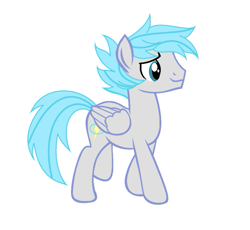 Size: 665x612 | Tagged: safe, artist:nati ninjastar, imported from derpibooru, oc, oc only, oc:dazzleflash, pegasus, pony, solo