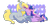 Size: 1280x641 | Tagged: safe, artist:cubbybatdoodles, imported from derpibooru, derpy hooves, ditzy doo, twilight sparkle, alicorn, pegasus, pony, boop, eyes closed, female, leonine tail, lesbian, mare, noseboop, nuzzling, prone, shipping, transparent background, twerpy, twilight sparkle (alicorn)