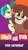 Size: 1080x1921 | Tagged: safe, imported from derpibooru, sandbar, yona, earth pony, pony, yak, she's all yak, adventure in the comments, arguments on the comments, blushing, bow, bowtie, facebook, female, grin, hair bow, male, official, parody, parody poster, poster parody, shipping, shipping fuel, smiling, straight, text, yonabar