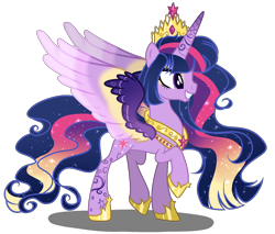 Size: 2000x1700 | Tagged: safe, artist:gihhbloonde, imported from derpibooru, twilight sparkle, alicorn, pony, female, mare, next generation, redesign, simple background, solo, transparent background, twilight sparkle (alicorn)