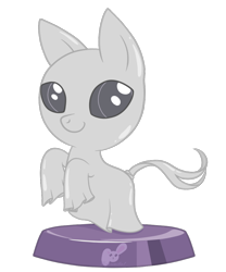 Size: 886x1064 | Tagged: safe, artist:nekoremilia1, imported from derpibooru, oc, oc only, oc:kuku, pony, chibi, fantaslone, figure, pocket ponies, solo, species