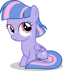 Size: 5000x5633 | Tagged: safe, artist:luckreza8, imported from derpibooru, wind sprint, pegasus, pony, common ground, cute, female, filly, freckles, simple background, solo, sprintabetes, transparent background, vector