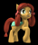 Size: 2500x3000 | Tagged: safe, artist:argos90, imported from derpibooru, yona, pony, she's all yak, 3d, black background, female, ponified, pony yona, simple background, solo, species swap