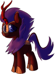 Size: 1349x1809 | Tagged: safe, artist:sweetbrew, imported from derpibooru, oc, oc:ruby sunrise, kirin, pony, fluffy, rubysunrise