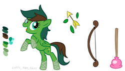 Size: 1424x815 | Tagged: safe, artist:earth_pony_colds, imported from derpibooru, oc, oc:windy barebow evergreen, pegasus, pony, reference sheet, show accurate, thief