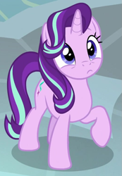 Size: 523x754 | Tagged: safe, imported from derpibooru, screencap, starlight glimmer, pony, unicorn, a matter of principals, cropped, female, mare, raised hoof, solo