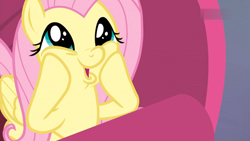 Size: 1824x1026 | Tagged: safe, imported from derpibooru, screencap, fluttershy, pegasus, pony, sweet and smoky, cute, dashface, female, mare, shyabetes, so awesome