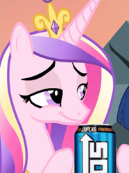 Size: 447x601 | Tagged: safe, edit, imported from derpibooru, princess cadance, pony, female, meme, nos, shitposting, solo