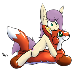 Size: 1716x1605 | Tagged: safe, artist:ponballoon, imported from derpibooru, oc, oc only, oc:lavender harmony, pony, inflatable, pool toy, solo