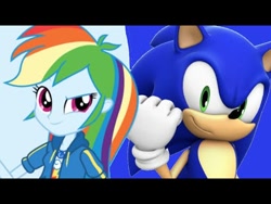 Size: 480x360 | Tagged: artist needed, source needed, useless source url, safe, imported from derpibooru, rainbow dash, equestria girls, crossover, sonic the hedgehog, sonic the hedgehog (series), thumbnail