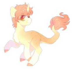 Size: 1273x1202 | Tagged: safe, artist:shady-bush, imported from derpibooru, oc, oc only, oc:citrus, pony, unicorn, male, one eye closed, simple background, solo, stallion, transparent background, wink