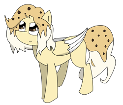 Size: 3224x2752 | Tagged: safe, imported from derpibooru, oc, oc only, oc:chocolate chip, pegasus, pony, solo