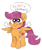 Size: 422x499 | Tagged: safe, artist:incubugs, imported from derpibooru, scootaloo, pegasus, pony, angry, blatant lies, cute, cutealoo, cutie mark, female, filly, madorable, scootachicken, simple background, solo, spread wings, the cmc's cutie marks, white background, wings