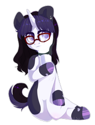 Size: 1152x1512 | Tagged: safe, artist:shady-bush, imported from derpibooru, oc, oc only, pony, unicorn, coffee mug, female, glasses, mare, mug, simple background, solo, transparent background