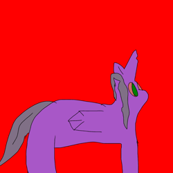 Size: 1000x1000 | Tagged: safe, artist:mylittlebicks, imported from derpibooru, original species, 1000 hours in ms paint, evil grin, grin, heallven pony, nightmare fuel, smiling