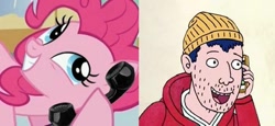 Size: 616x283 | Tagged: safe, imported from derpibooru, pinkie pie, pony, bojack horseman, meme, phone, todd chavez