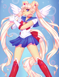 Size: 2550x3300 | Tagged: safe, artist:fernybee, imported from derpibooru, anthro, clothes, crossover, female, mare, ponified, sailor moon