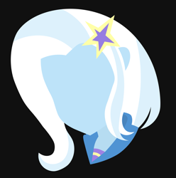 Size: 4031x4064 | Tagged: safe, artist:egor418, imported from derpibooru, trixie, equestria girls, female, lineless, minimalist, modern art, solo