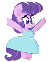 Size: 1208x1419 | Tagged: safe, artist:hattsy, imported from derpibooru, clear skies, pony, clothes, cute, dress, female, heart eyes, mare, simple background, smiling, solo, transparent background, wingding eyes