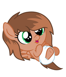 Size: 1056x1239 | Tagged: safe, artist:kathrinethegamerpony, artist:realgamerkitten, imported from derpibooru, oc, oc only, oc:kathrine, pegasus, pony, baby, baby pony, diaper, female, simple background, solo, transparent background