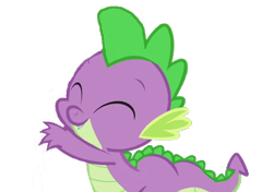 Size: 576x406 | Tagged: safe, edit, edited screencap, editor:undeadponysoldier, imported from derpibooru, screencap, spike, dragon, the crystalling, adorable face, background removed, could be better, cute, eyes closed, hug, male, not a vector, simple background, solo, transparent background