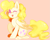 Size: 815x656 | Tagged: safe, artist:voidsucre, imported from derpibooru, surprise, pegasus, pony, colored pupils, cute, female, g1, leg fluff, one eye closed, open mouth, pink background, simple background, solo, wink