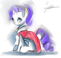 Size: 1680x1600 | Tagged: safe, artist:jorge123esp, imported from derpibooru, rarity, pony, unicorn, she's all yak, solo
