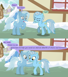 Size: 1280x1440 | Tagged: safe, artist:evil-dec0y, imported from derpibooru, trixie, oc, pony, comic:trixie vs., comic:trixie vs. hearth's warming